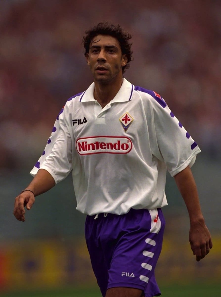 Camisa Fiorentina II 1998 - Torcedor Fila Masculino - Branca