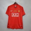 Camisa Manchester United I 2007- Torcedor Nike Masculino - Vermelho 
