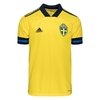 Camisa Suécia I 2020/21- Torcedor Adidas Masculino - Amarelo