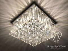 L127 Lustre de Cristal Sophistication - Juliana Baczynski Iluminação Decorativa
