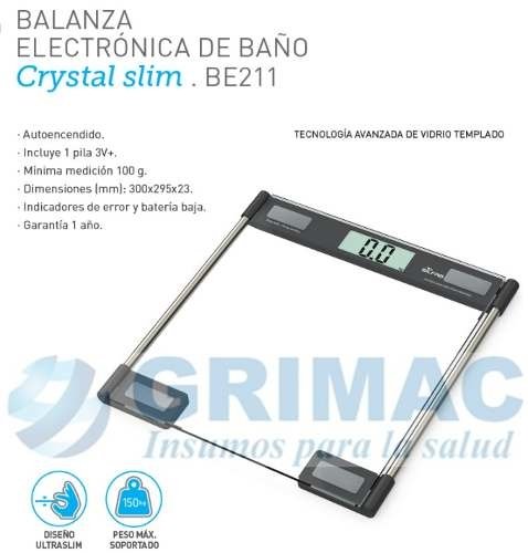 Balanza Digital Personal Vidrio Templado 150 Kg Silfab Be211