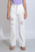 659. Wide Leg Cremita Roto - tienda online