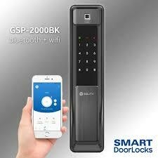 CERRADURA BIOMETRICA PUSH AND PULL SOLITY GSP-2000 CON WIFI