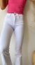 JEAN FLARE white - JACINTA LA RENGA
