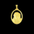 Pingente Face de Cristo Oval - 3,0 cm - comprar online