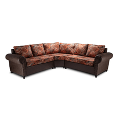 LIVING ESQUINERO TANGO SEMI CIRCULO TACHA COMBINADO
