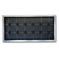 RESPALDO SOMMIER 2 PLAZAS RECTANGULAR MARRON
