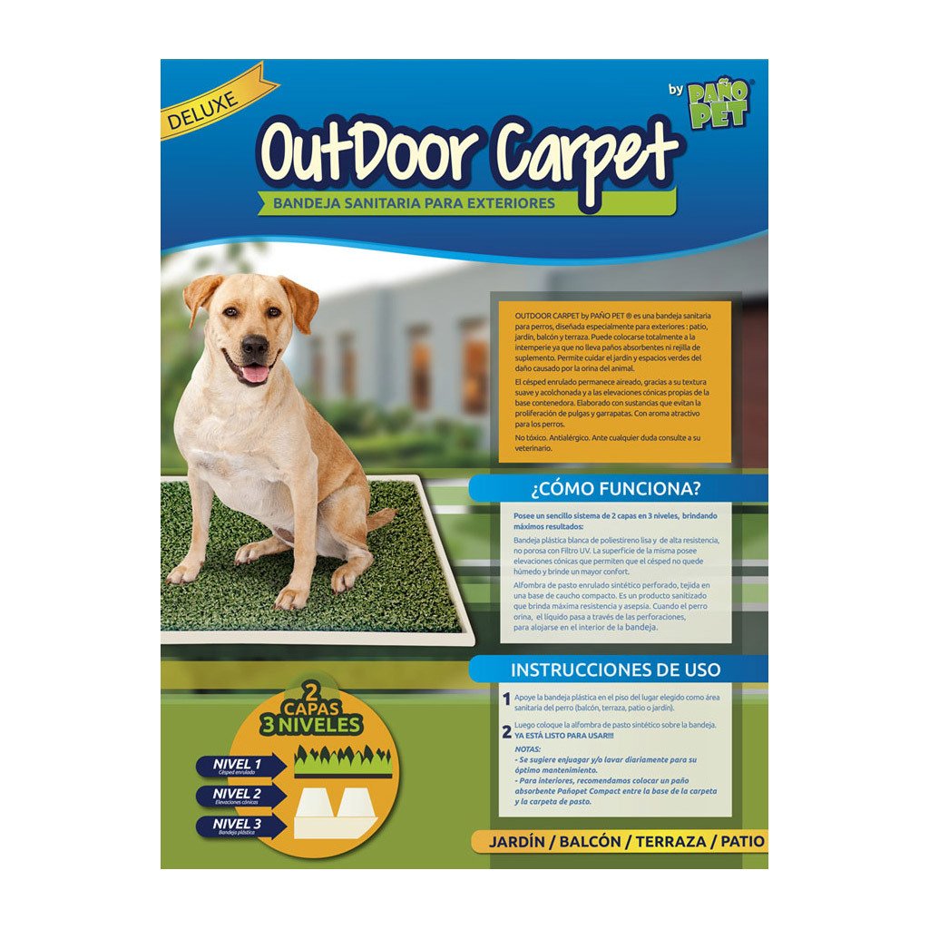 PAÑO PET OUTDOOR CARPET MAX Timoteo Pet Shop
