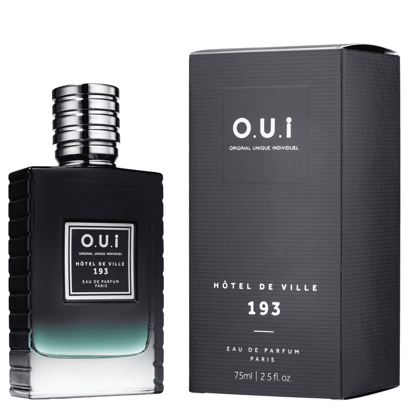 OUI Paris Hôtel de Ville 193 Eau de Parfum Masculino, 75ml