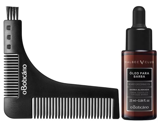 Malbec Club Oleo Para Barba Molde Naz Cosmeticos