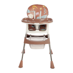 SILLA DE COMER CANDY MARRON