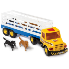 Camión Transportador De Animales. Súper Camiones