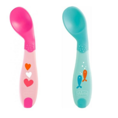 Cuchara Curva Anatomica Chicco 8m+ Baby's First Spoon