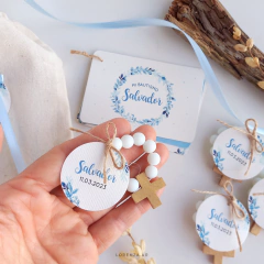 20 TARJETITAS REDONDAS 4 CM EN PAPEL ESPECIAL TEXTURADO - comprar online
