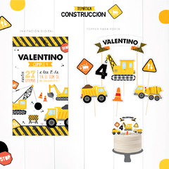 KIT IMPRIMIBLE - CAMIONES CONSTRUCCIÓN
