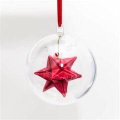 ESFERA transparente de 7 cm diámetro. Acrílico accesorio para Navidad u origami en internet