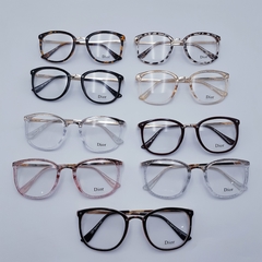 Óculos Armação P/ Grau Feminino Christian Dior Retrô