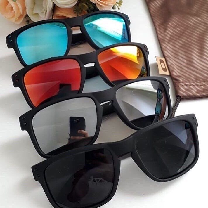 Oculos De Sol Oakley Holbrook Vr46 100% Polarizados Cores Variadas