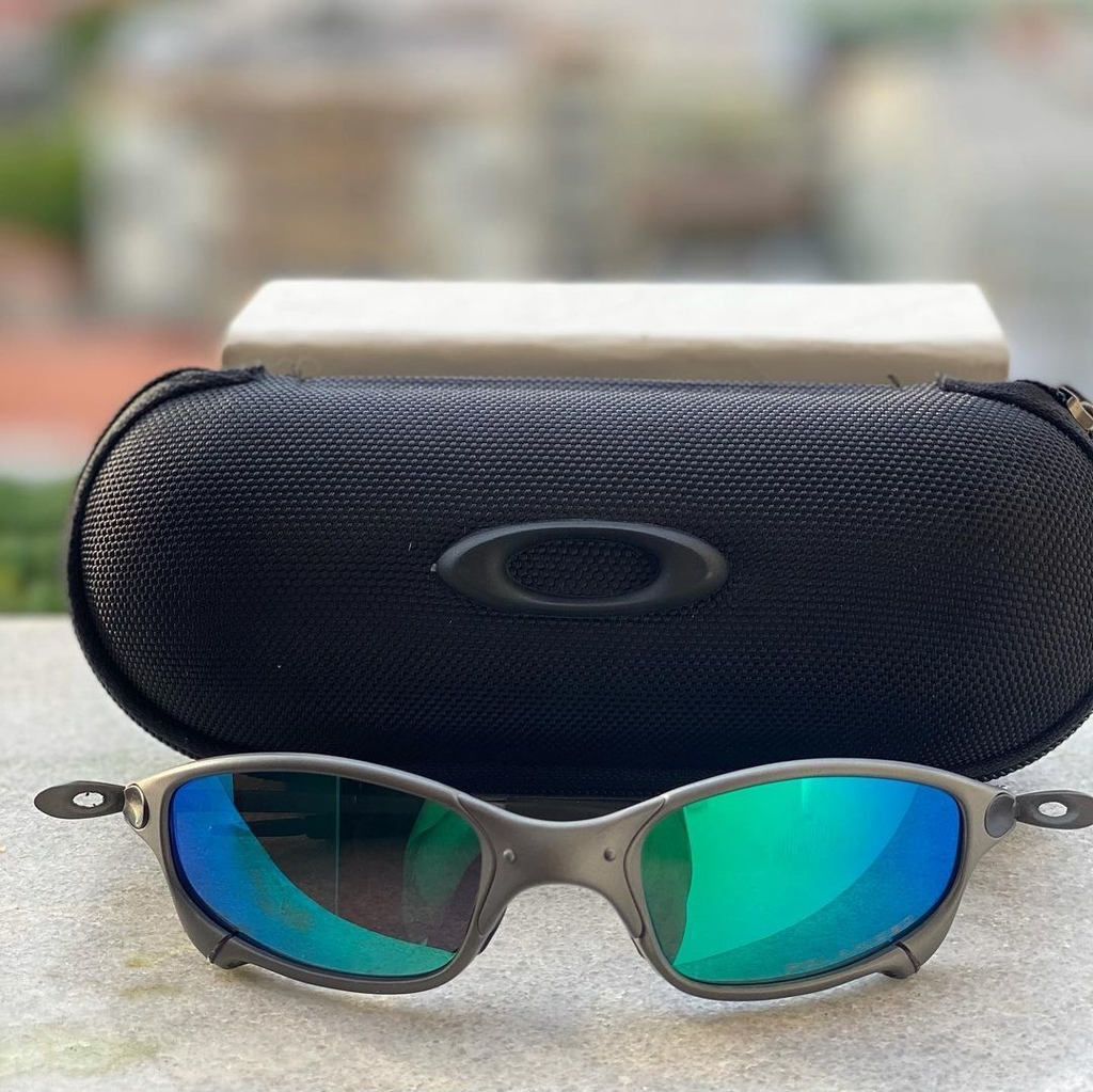 Oculos De Sol Oakley Juliet Double X Metal 100 Polarizado Oculos De Sol Oakley Juliet Double X Metal 100 Polarizado