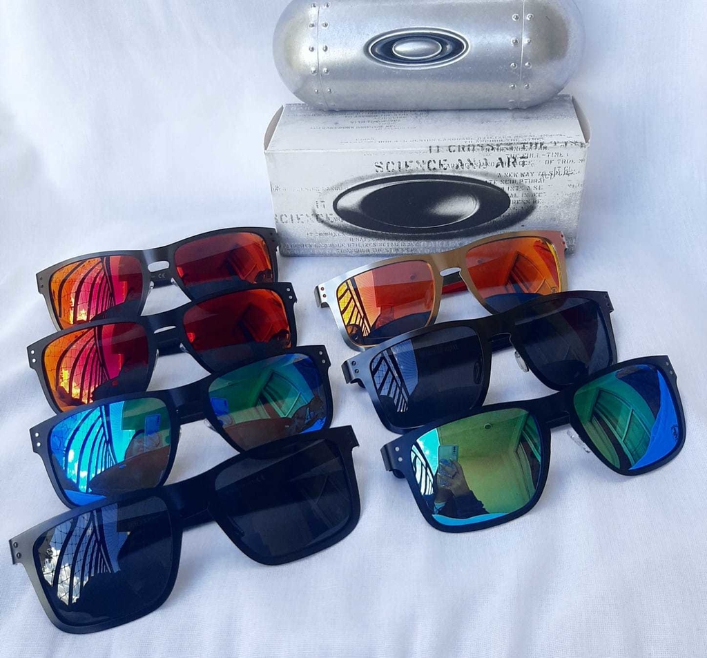 Óculos De Sol Oakley Holbrook Metal 100% Polarizado