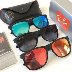 Oculos De Sol Ray-Ban Justin Polarizado Cores Variadas
