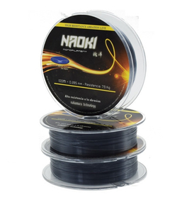 Nylon Mystix Naoki 0.57mm Resistencia 24,8 Kg. Baja Memoria