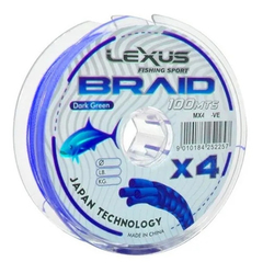 Imagen de Multifilamento Lexus 0,30mm 40lb X4 100 Mts 18.2 Kg. Colores