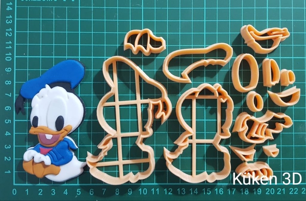 Cortante De Pato Donald Bebe Collage 10cm Mickey Cortante De Pato Donald Bebe Collage 10cm Mickey