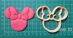 Cortante Minnie Mousse Marcadores 7cm
