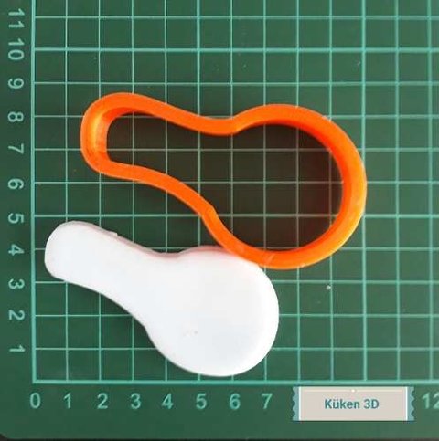 Comprar Cortante Pata Pollo Patita en KUKEN 3D Comprar Cortante Pata Pollo Patita en KUKEN 3D