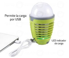 Luz Lampara Led Trampa Mata Mosquito Recargable Usb 5w Ip44 - dotPix Store