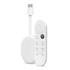 Convertidor Smart Google Chromecast 4 HD Google TV