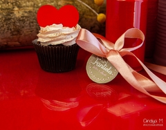 Imagem do Cupcakes "Quer Casar Comigo?" (c/4un)