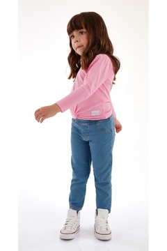 Calça em Jeans Azul médio - Unissex - Up baby na internet