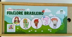 Jogo da Memória do Folclore Brasileiro em Madeira Educativo - Fabrika dos Sonhos