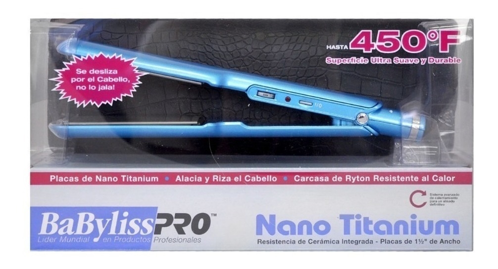 PLANCHA 9559 NANO TITANIUM CON ESTUCHE - BABYLISS PRO