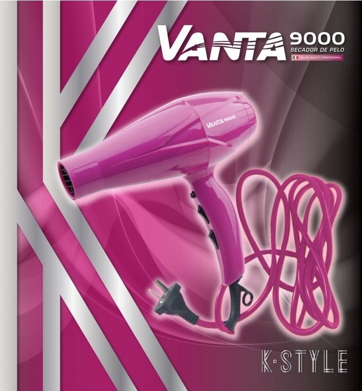 Vanta Secador De Pelo 9000 K-style Profesional