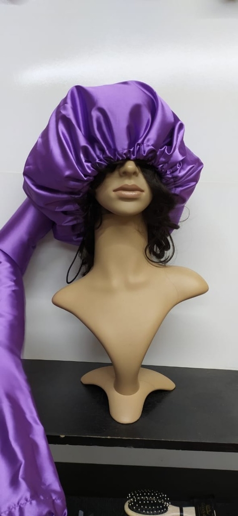 Gorro Elefante Satén Difusor Secador De Cabello