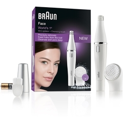 Máquina Depiladora Facial Braun Face Spa + Cepillo Facial en internet
