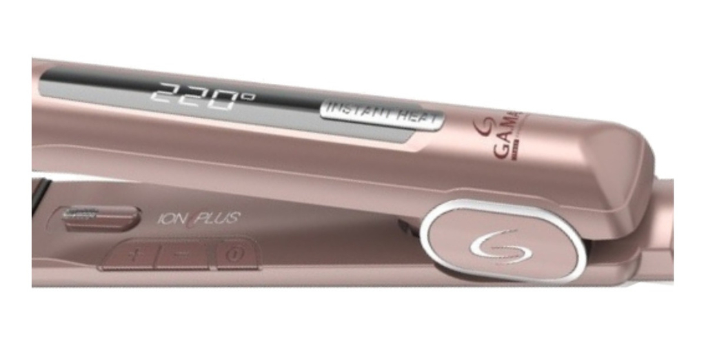 Planchita De Pelo Ga.ma Italy Starlight Digital Iht Keration 3d Rosa  110v/220v