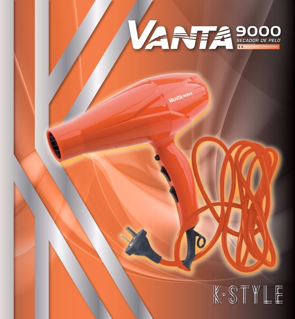 Vanta Secador De Pelo 9000 K-style Profesional