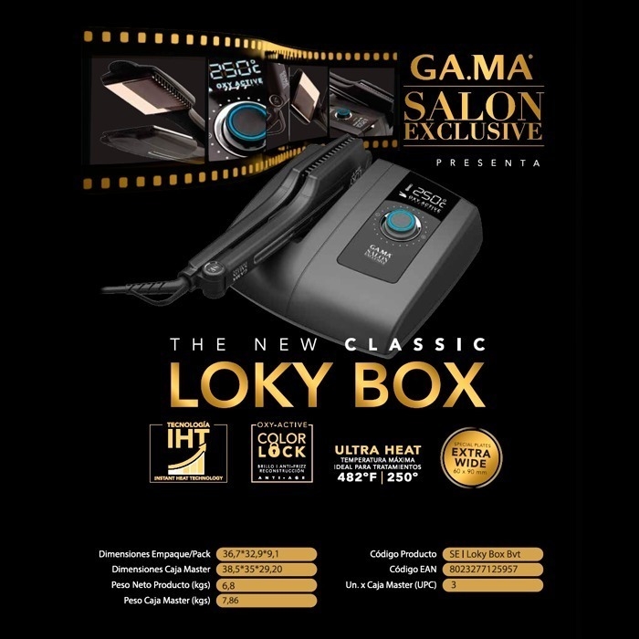 Planchita Profesional Loky Box - Gama - Pelomania