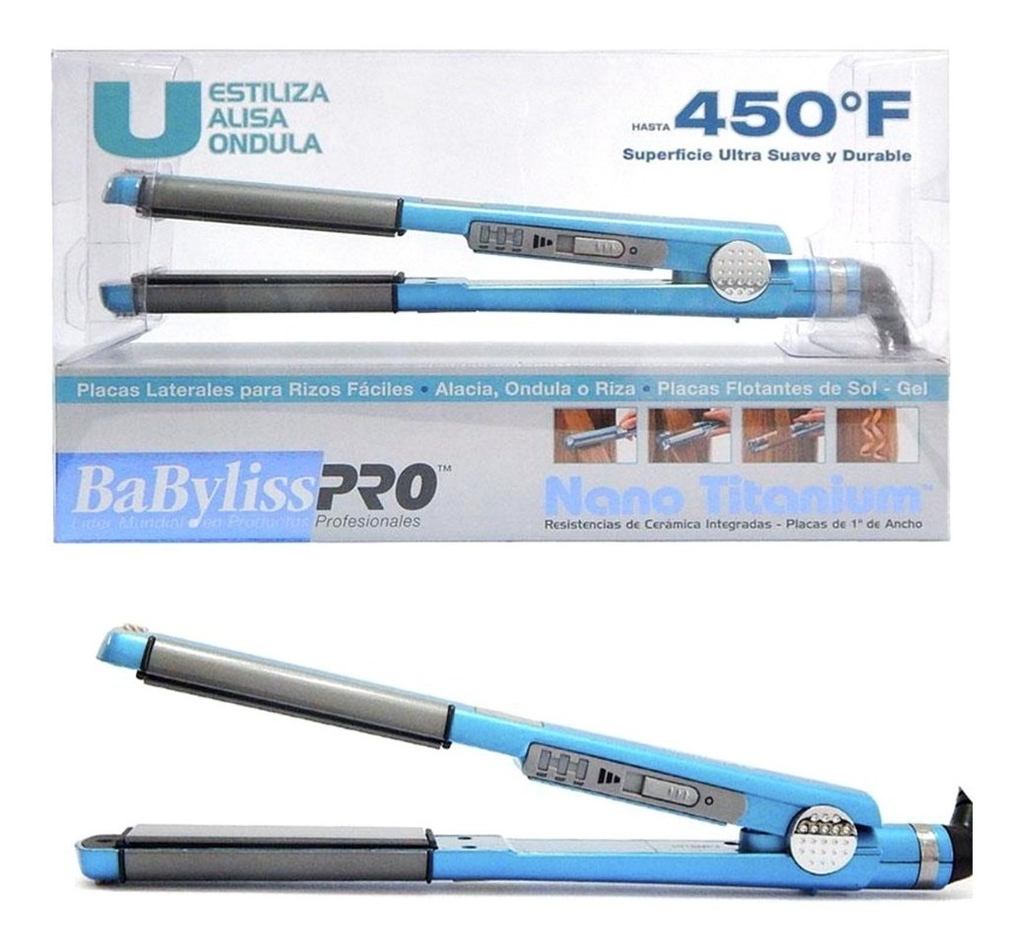 Babyliss 2071 Plancha U Style Alisa Estiliza Y Ondula