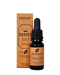 Serum Barber Primont 20ml Con Aceite De Argan Para Barba