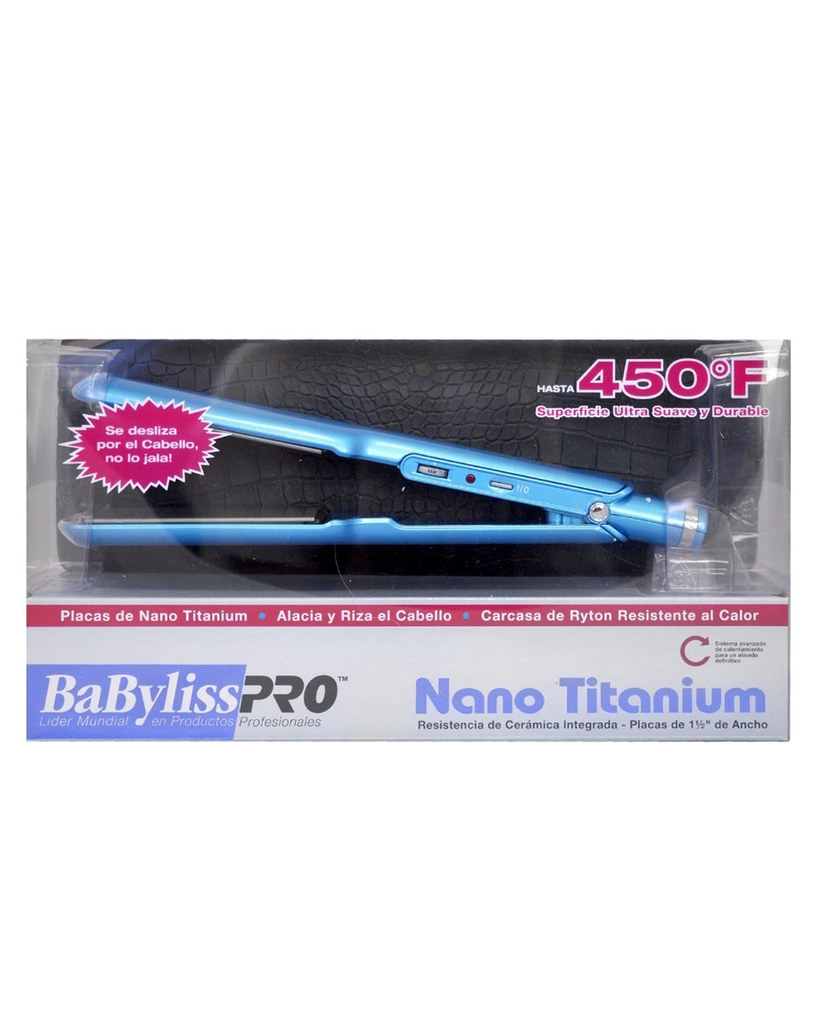 PLANCHA 9559 NANO TITANIUM CON ESTUCHE - BABYLISS PRO