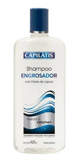 Shampoo Engrosador Con Flores de Lúpulo Fuerza y Volumen 420ml - Capilatis