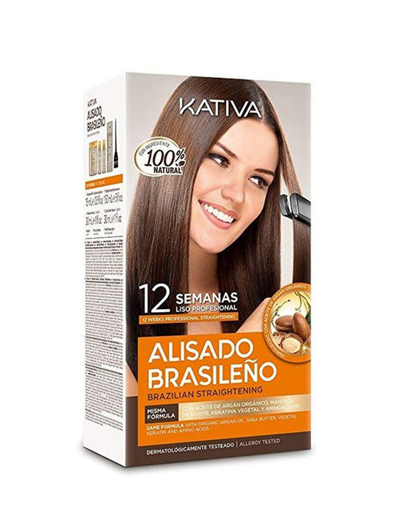 Alisado Brasileño Sin Formol Con Keratina Vegetal - Kativa