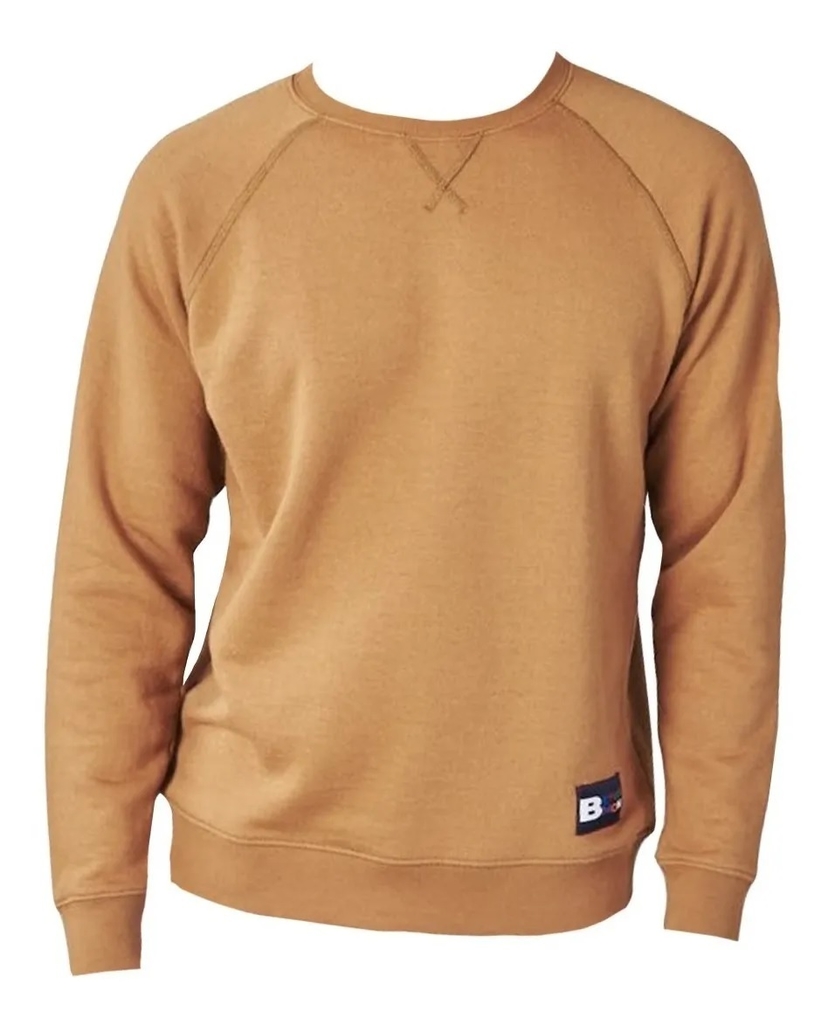 Buzo Hombre Bensimon Benito De Algod?n R?stico Moda Camel (15374)