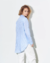 Camisa Lino Mujer System Stripes Grac Larga (SP333060) - tienda online
