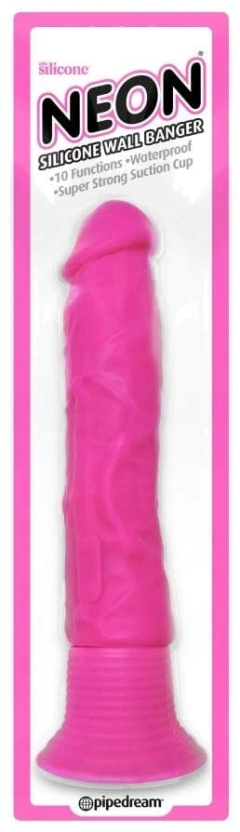 NEON SILICONE WALL BANGER PINK
